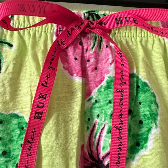 915 NWT  Hue	Fineapple Boxers shorts / lounge shorts	S - Picture 6 of 7